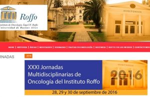 Se vienen las XXXI Jornadas de Oncologia del Instituto Roffo