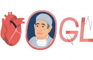Google recordó al cardiólogo argentino René Favaloro en uno de sus Doodles