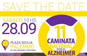 Caminata para concientizar contra el Mal de Alzheimer