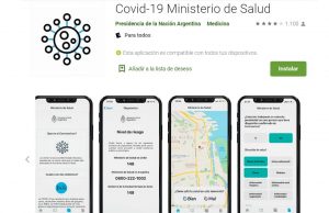 El gobierno lanzó una app para hacer una autoevaluación de coronavirus