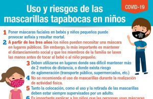 La SAP advierte: los bebés y los pequeños no deben usar tapabocas