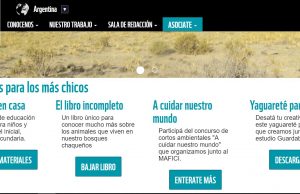 Un portal de educación ambiental para aprender durante la pandemia Portal de la Fundación Vida Silvestre Argentina.