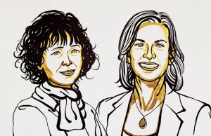 Dos mujeres ganaron el Nobel de Química 2020 por la técnica CRISPR Charpentier y Doudna galardonadas con el Nobel de Química 2020.
