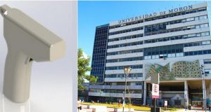 Hay que pensar en el UM-Desinfector como una “linterna” que puede desinfectar superficies en cuestión de pocos minutos al iluminar la misma.