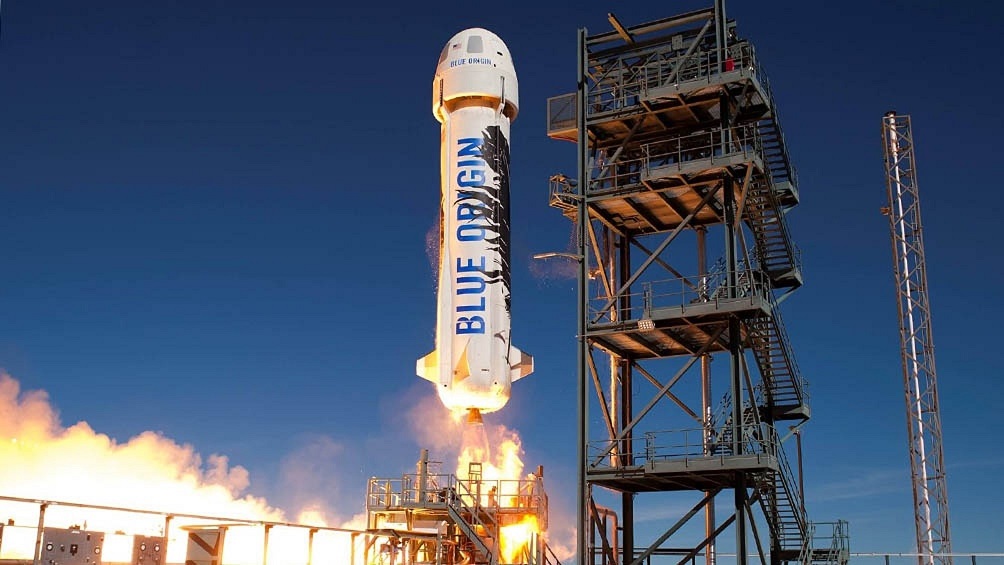 Es el primer lanzamiento con tripulación de Blue Origin y un paso fundamental para la incipiente industria del turismo espacial.