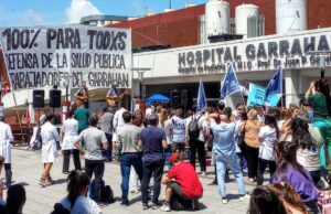 Crisis de salud pública: nuevas protestas por falta de actualización de sueldos en el Hospital Garrahan CRISIS. Están afectados por los salarios congelados y la falta de reemplazos. | E.G.